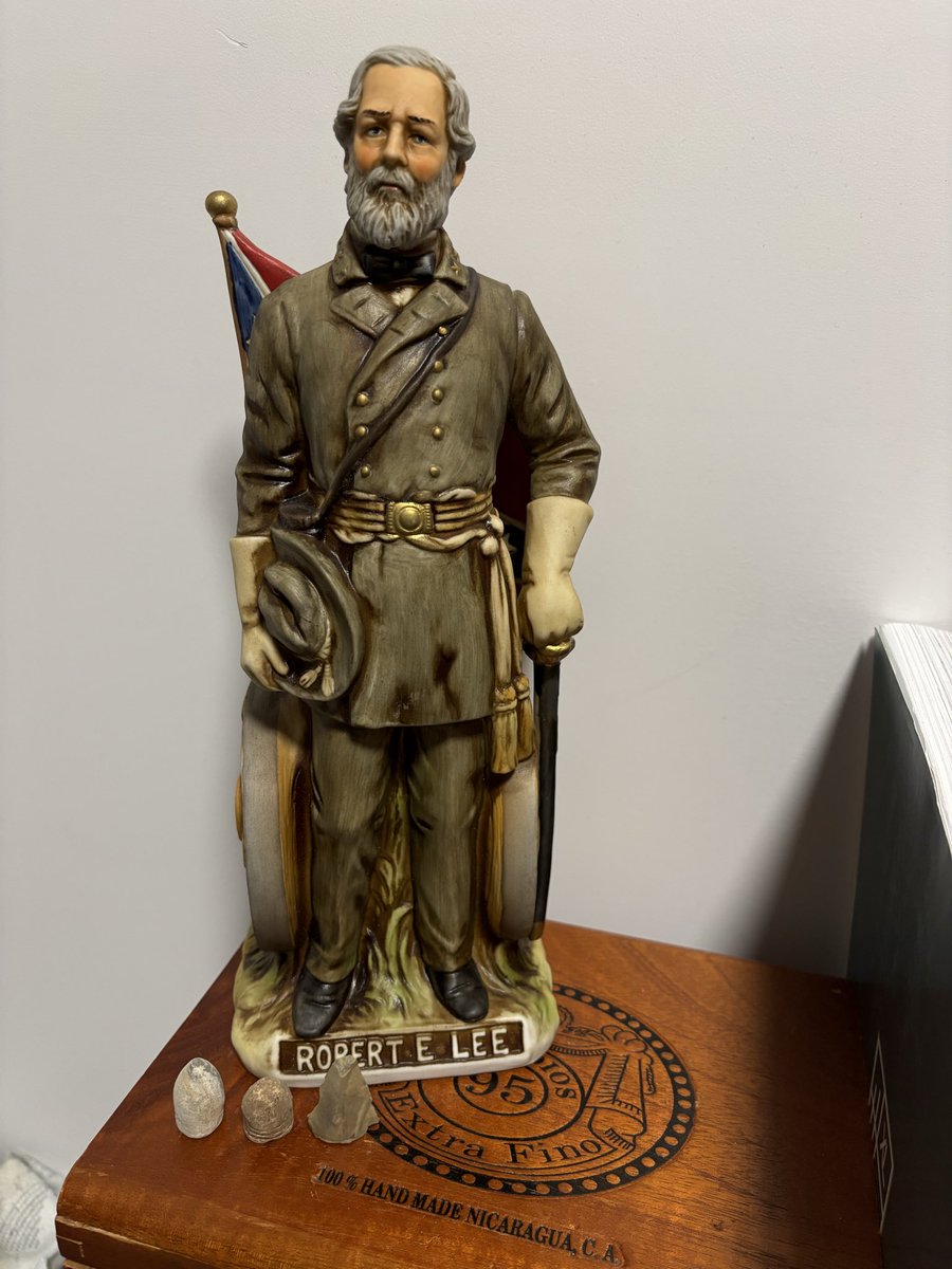 B_R__93's tweet photo. You just never know what you’ll find at an antique store. Old McCormick decanter. Need to find the JEB Stuart and Stonewall Jackson next. https://t.co/2o4FI784cS