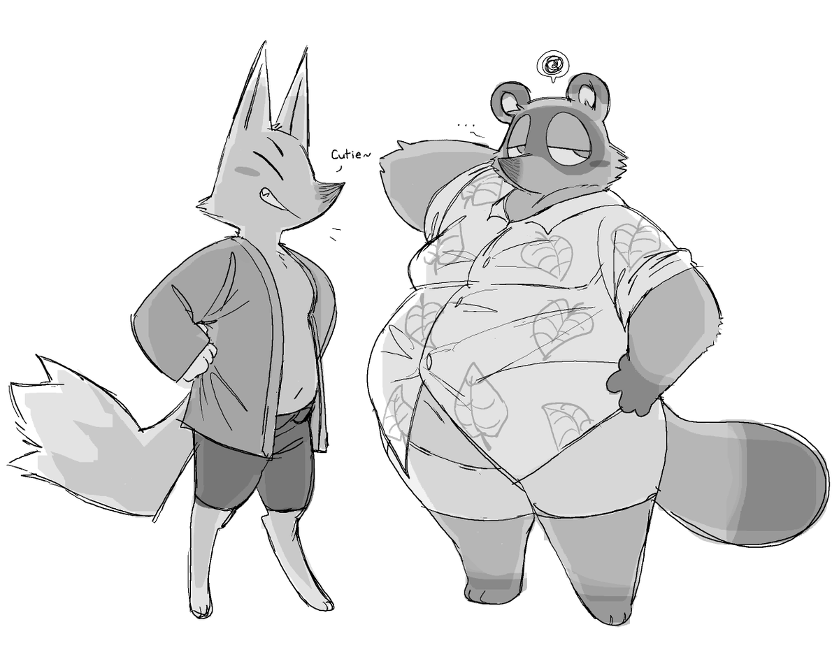 drugsandflowers's tweet photo. That gay fox and his nuki bf https://t.co/Pkj12aWmgt