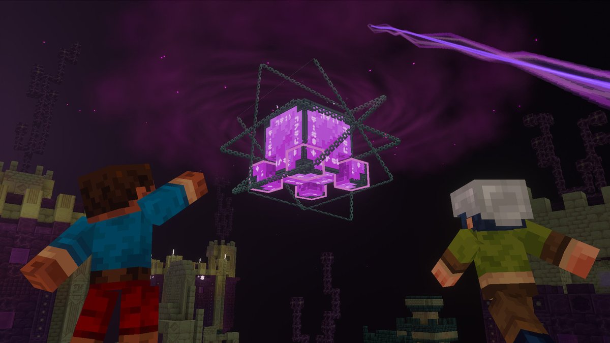 EternalCrtns's tweet photo. 👀 Something new is waiting in the void.

#minecraft #bedrock #addon #structures https://t.co/CBBScBQ2i1