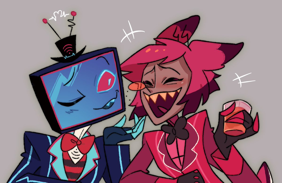 TrashyWindbago's tweet photo. un regalito para los seguidores que aun tengo. iloveu
#AlastorHazbinHotel  #hazbinhotelVOX #voxal #StaticRadio #HazbinHotel https://t.co/5qlfI0dTaZ