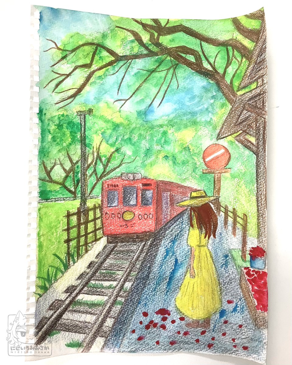 こんにちは にじいろおおさかです🌈 本日はご利用者様の #模写