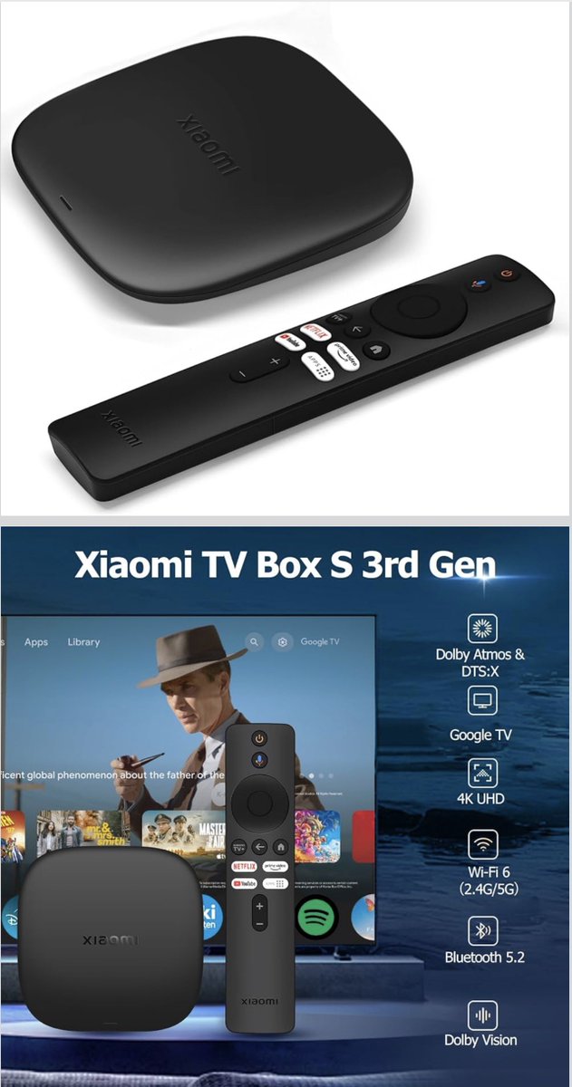 jadr_6's tweet photo. @apwad5594 @Abokr10 يكون مكتوب S 3rd Gen

Xiaomi TV Box S 3rd Gen
ويجي شكل الجهاز بيضاوي شوي مهوب مربع https://t.co/9y7Wndx9rs