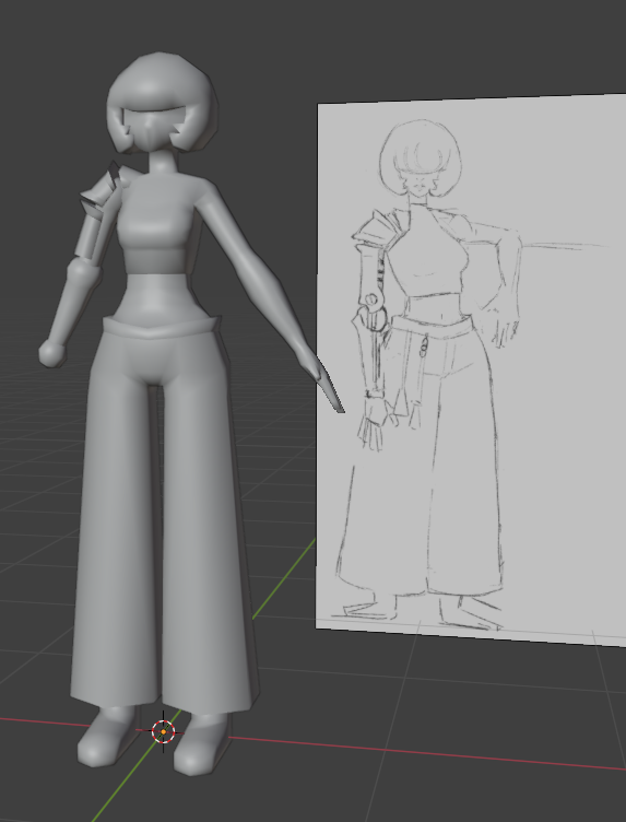 Phoenix565656's tweet photo. 3d model WIP to test a style 
#blender3d #gamedev #indiedev https://t.co/Gc86Q7aRkB