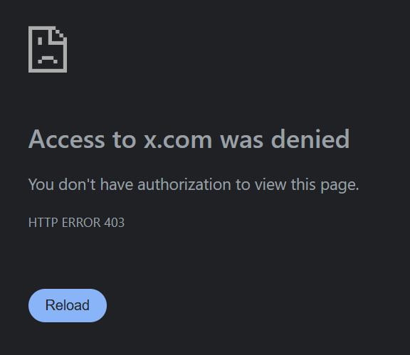 Goose_Coin_Dev's tweet photo. Why does @X not like me clicking links friends share with me while being on a VPN?

Crazy that I need to disconnect to my VPN to even view them even though I'm logged into X already. https://t.co/a4MeAkmu14