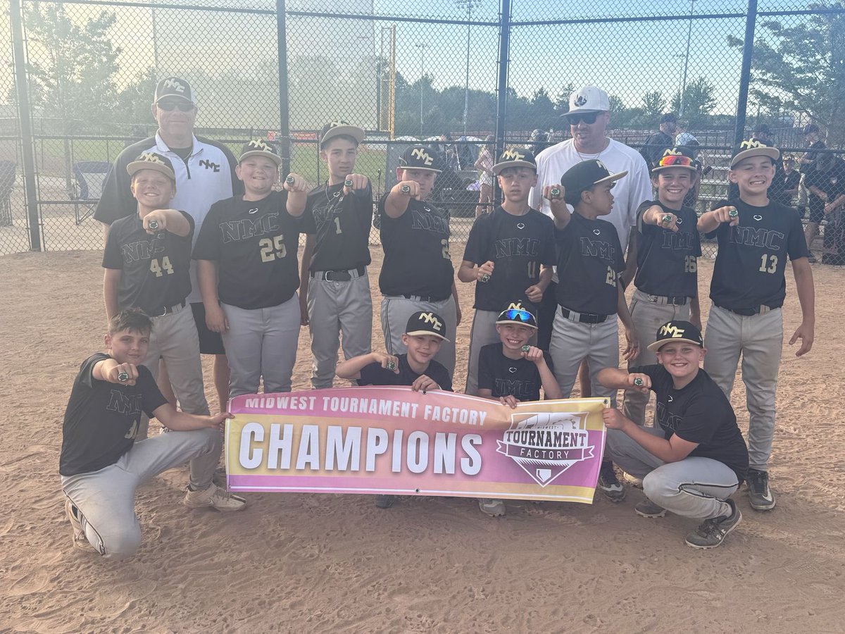 NMCBaseball's tweet photo. Not 1, not 2, but 3 winners this weekend! Congratulations 11u, 13u, and 14u! https://t.co/5sdVtgptlM