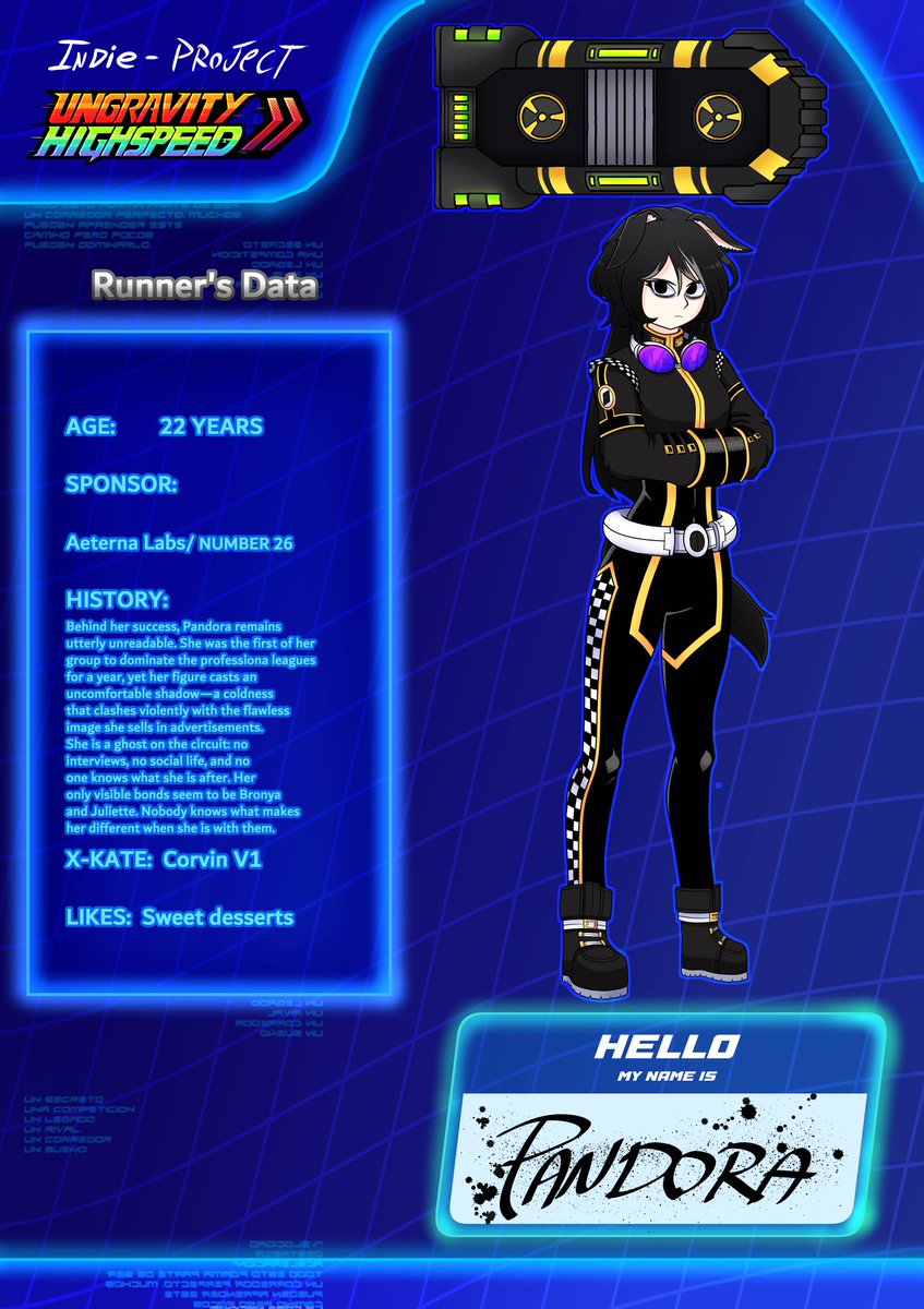 Ungravity2006's tweet photo. RUNNERS - PANDORA

¡The Phantom Runner! 
Here's some information about it. 

CLICK THE PILOT TO LEARN MORE!

-UNGRAVITY HIGHSPEED
#fyp #sonic #oc #originalcharacter #sonicracingcrossworlds https://t.co/fSFjRgMAWD