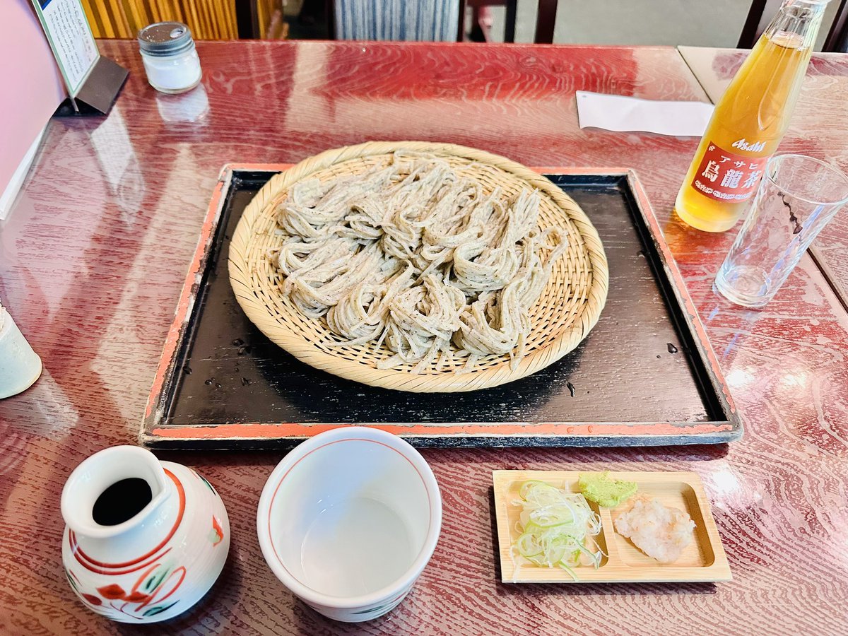 _ShiningFactory's tweet photo. 今日は新潟県長岡に移動〜
その前にお蕎麦をすすります🍀*゜ https://t.co/GoP0p5flXg