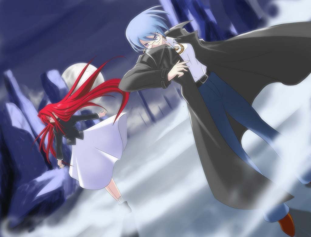 hoIIowataraxia's tweet photo. Ancient fanart of Touko Aozaki against Aoko Aozaki from about 2008.

I'm not sure who the artist is. https://t.co/Y1r2GjOfGM