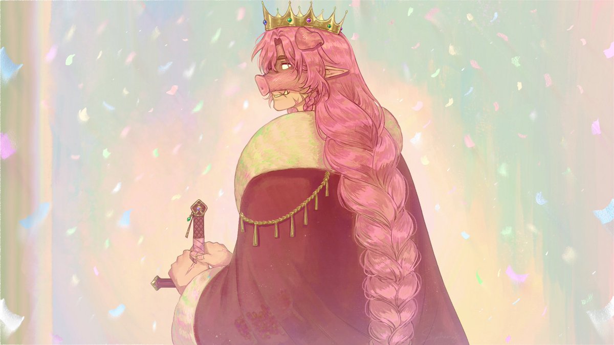 sepherate's tweet photo. 🎉🎂Happy Birthday Technoblade !!! 👑🐷 https://t.co/4XkNTwDTvQ