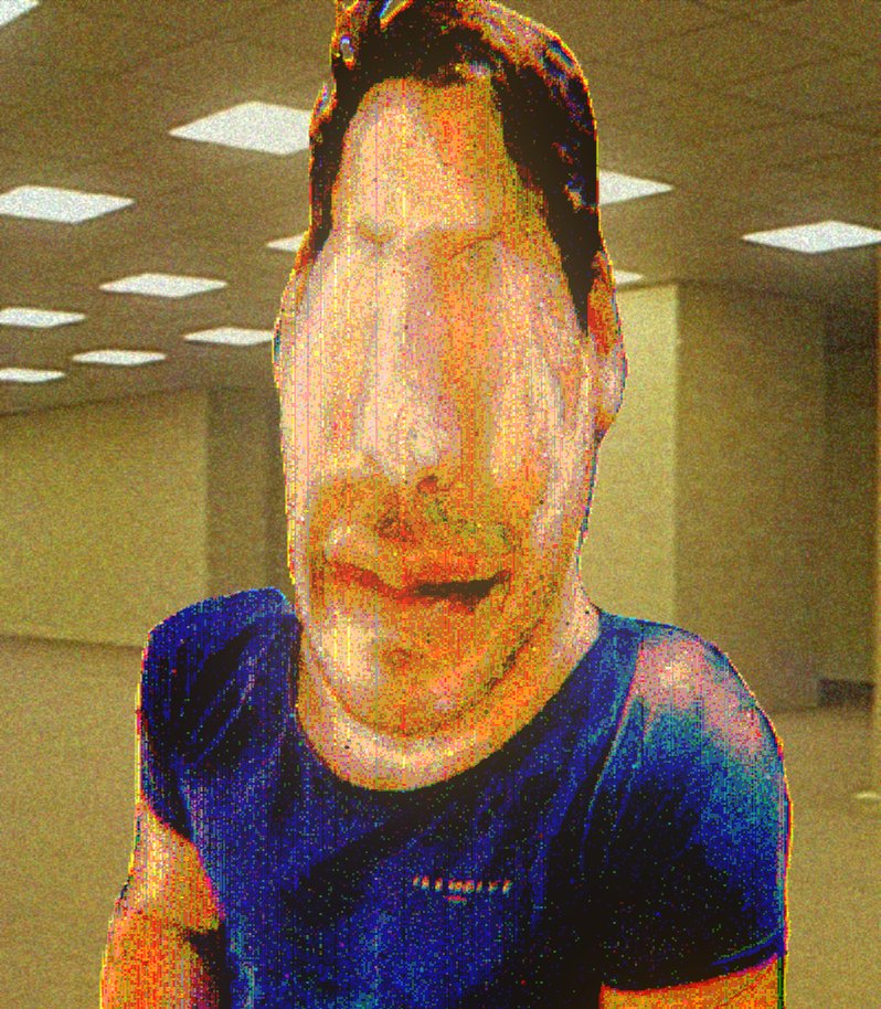 jestelyfool's tweet photo. POV you run into a Markiplier still life in the backrooms https://t.co/luOnJf9081