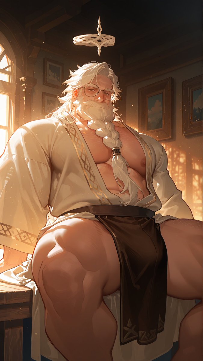 HyshenAI's tweet photo. #Gay #Bara 
Mythical Daddy and Where to Find Them... https://t.co/fS7Fm0xAyU