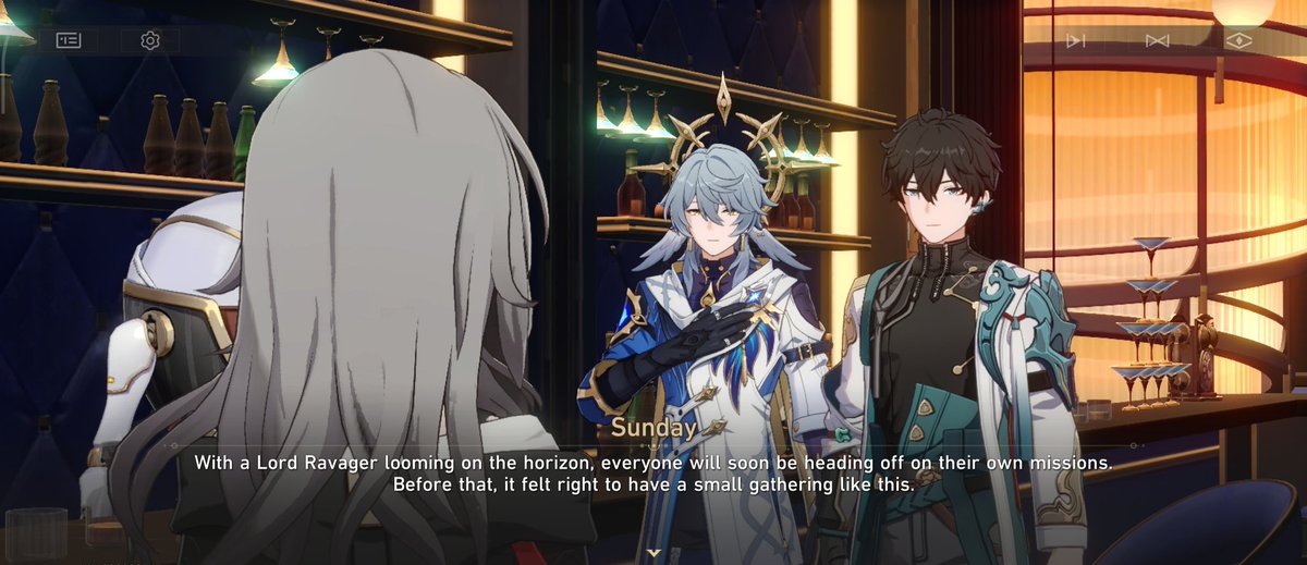 Symphony0fSun's tweet photo. // hsr 4.3 story spoilers 
.
.
.
.
.
.
SUNDAAAAAY https://t.co/7d64hEf7bC