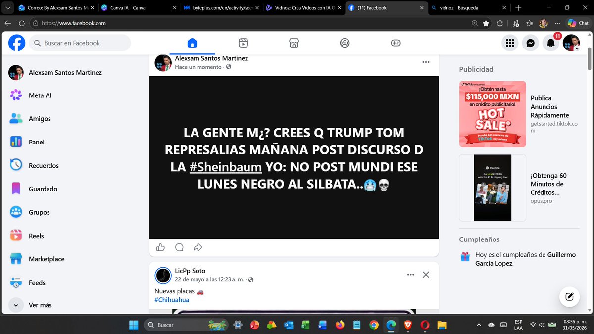 IAByAlexsam's tweet photo. @Claudiashein @PartidoMorenaMx @SEGOB_mx @GobiernoMX  SERE MUY BREVE!!

@grok  VAS Y CHINGAS A TU PUT@ CERD@ MADR3 JU.......IA CEROD HIJO DEL TALMUD JAJAJAJA https://t.co/ujlquXojTL