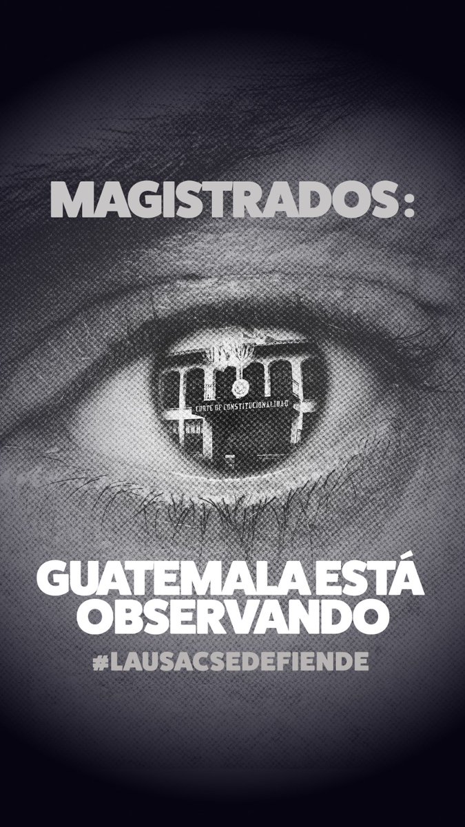 iridesarr25's tweet photo. Tenemos los ojos puestos en la @CC_Guatemala nadie es superior a la ley!!! No pedimos más que justicia limpia y pronta! https://t.co/kFI9QUZ22P