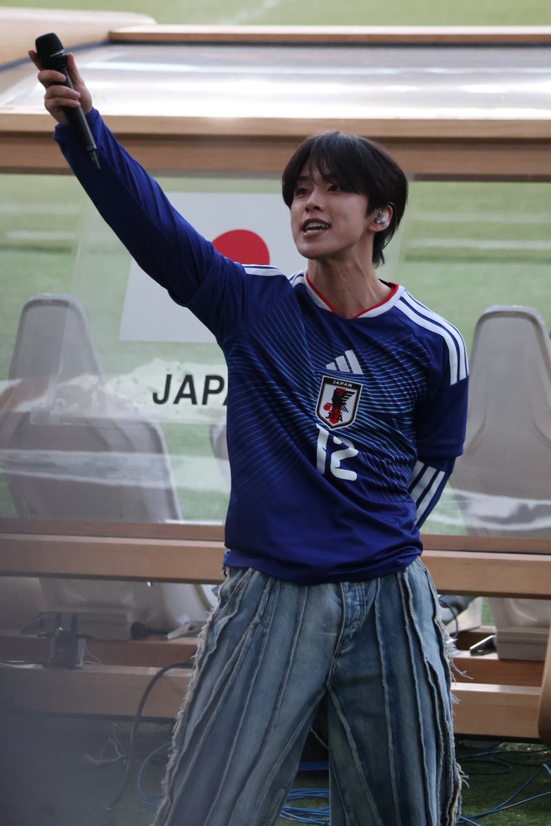 bitou_soccer's tweet photo. めっちゃ歌うまかった！し、楽しそうだった𐔌՞⁔ •𖥦•⁔՞𐦯︎︎◝✩

#河野純喜 #JI_BLUE #INI #JO1 #daihyo https://t.co/cb8nEPngbu