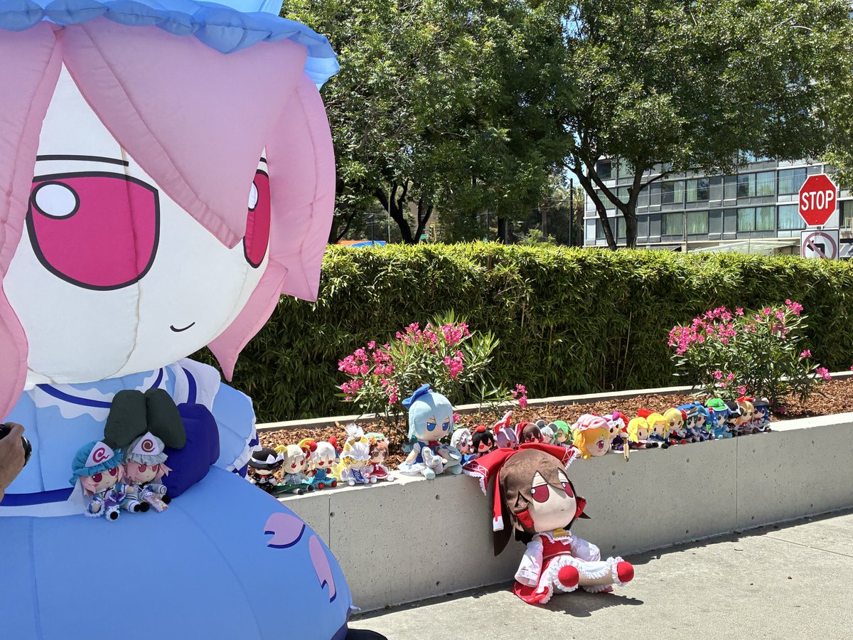 Iris_Amamiya's tweet photo. Touhou cosplay gathering 
#fanime #fanime2026 Sunday 05/24 https://t.co/c14o6B5c6w