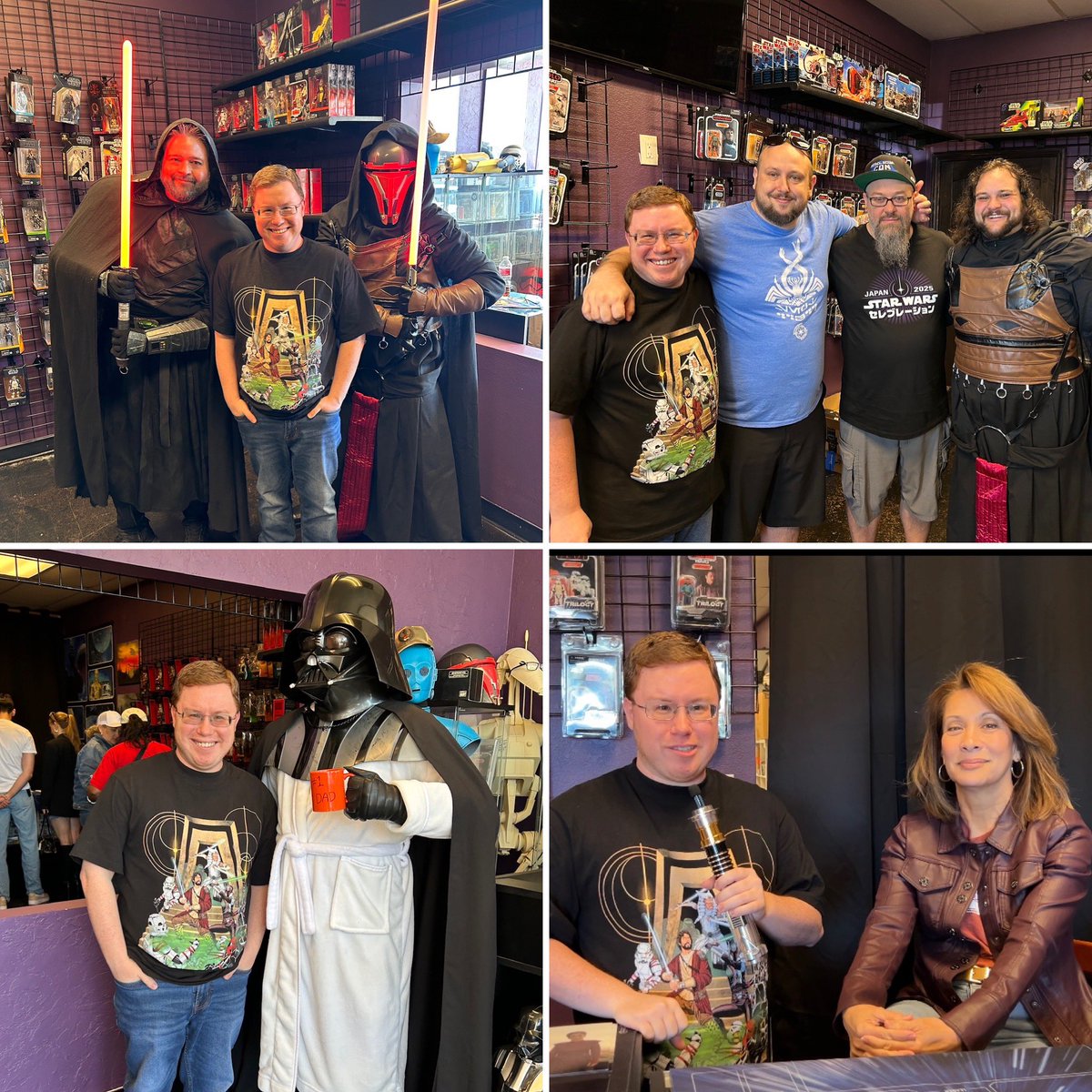 Limitless_nerd's tweet photo. What an incredible Star Wars month! Star Wars is bigger now than ever and it continues to change my life each and everyday! To all my Star Wars friends thank you for always being there! The Force is Strong with Us! https://t.co/k8goGTzXie