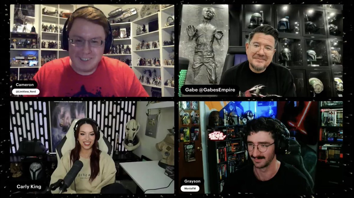 Limitless_nerd's tweet photo. What an incredible Star Wars month! Star Wars is bigger now than ever and it continues to change my life each and everyday! To all my Star Wars friends thank you for always being there! The Force is Strong with Us! https://t.co/k8goGTzXie