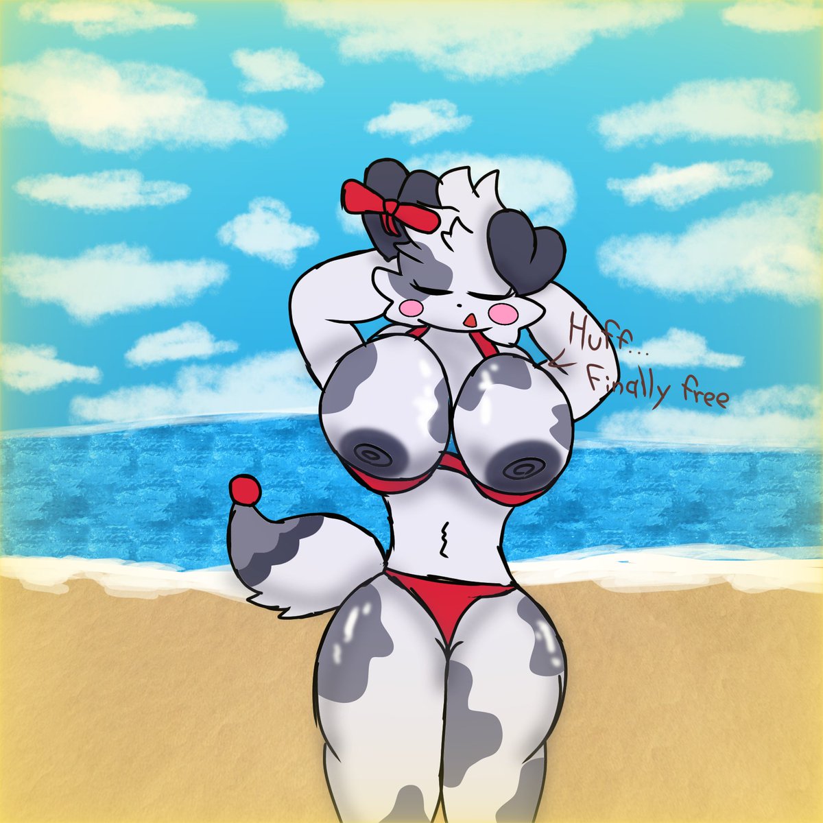Jeff_NSFW_789's tweet photo. Gift for: @DarkPatchesArt
I decided to draw again something for u, And why not a better idea than Flurry! :D
I luv that gurl, honestly :P https://t.co/sAdb5aykFy