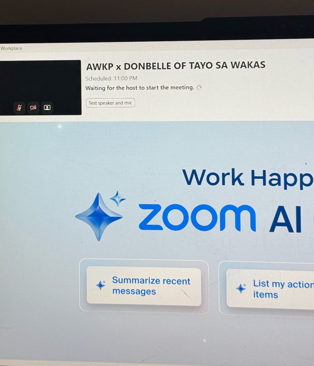 Dapat mamaya pa gising ko kasi may work pa me later pero sige para sa ...