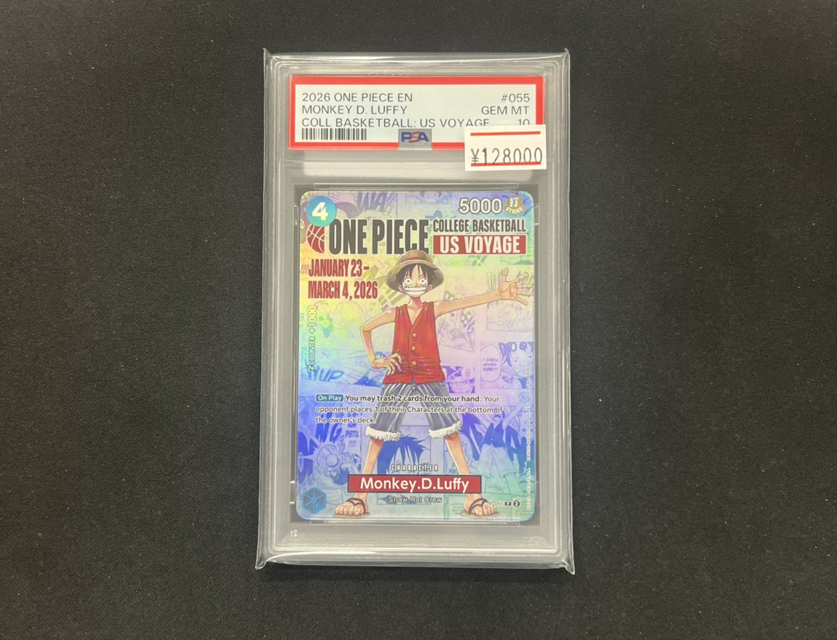 ワンピースカード 入荷情報】 ✨PSA10 モンキー・D・ルフィ 英語版