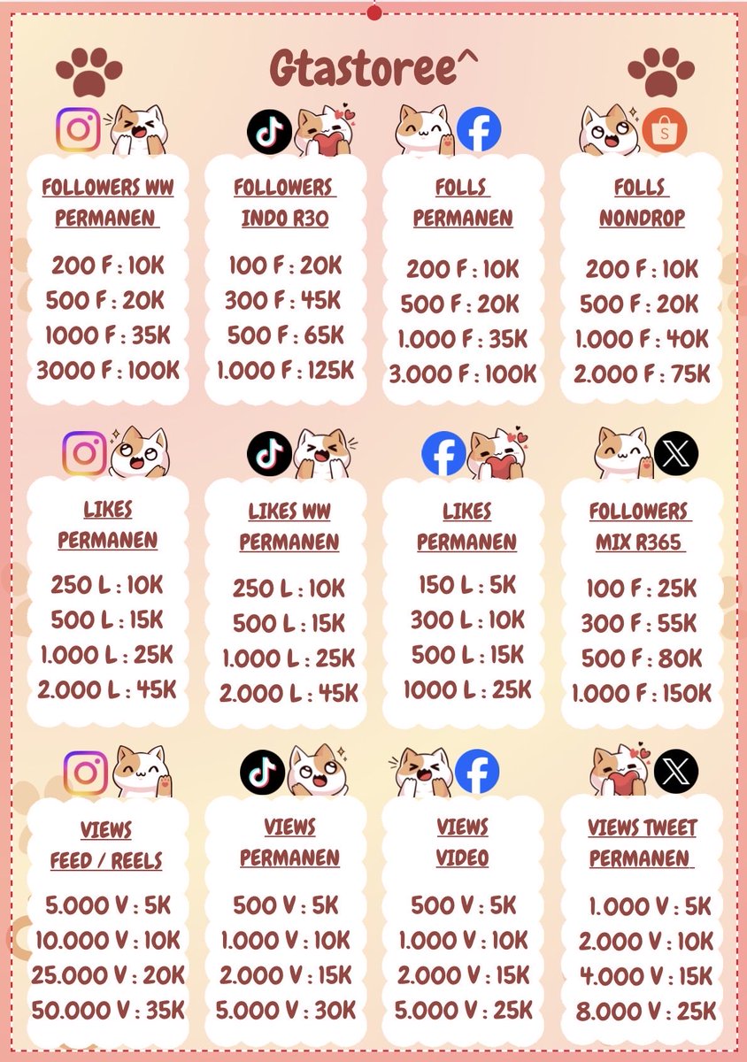 G • Jual followers ig tweet media