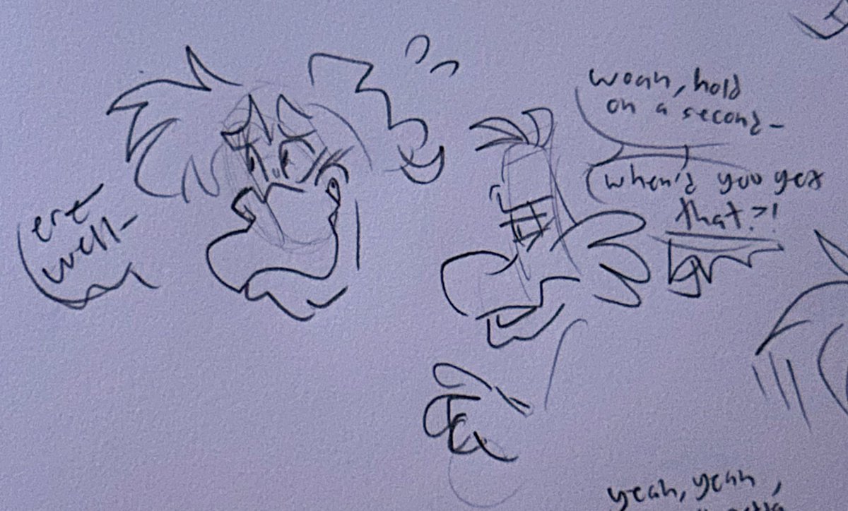 Soy_s4uc3's tweet photo. AU shenagains ill never write that long fic for https://t.co/PHBDQqNkv2