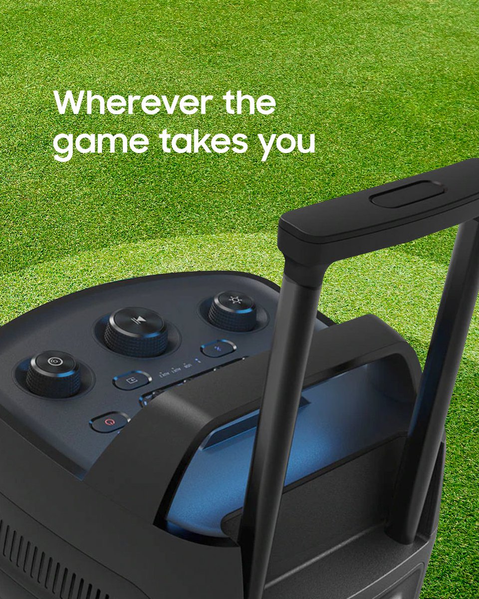 SamsungGulf's tweet photo. Match night isn’t just at home anymore ⚽ 🔊
Take the sound. Take the energy. Take the atmosphere with you.
#SoundTower #SamsungAudio #SamsungMatchReady #Samsung https://t.co/8ADXCjUhWx