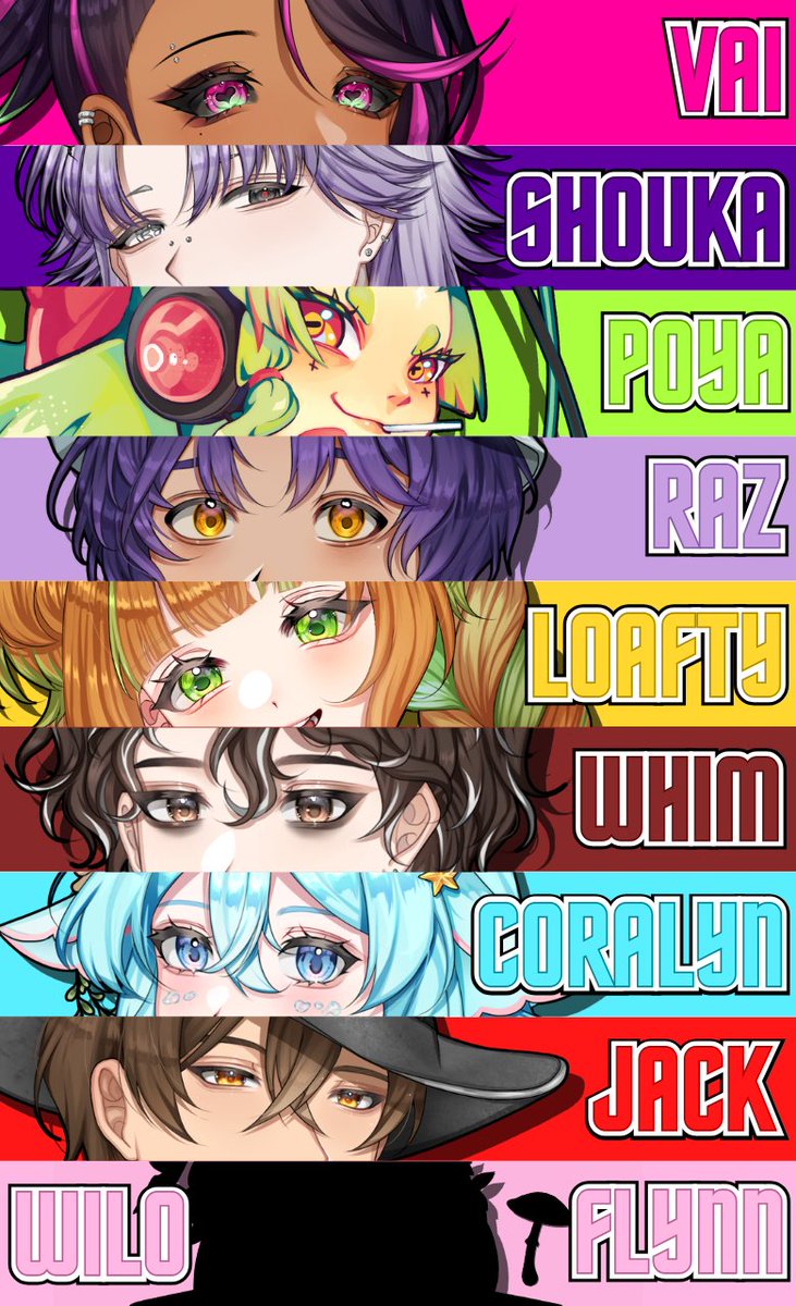 VaiValentine_VZ's tweet photo. ARE YOU READY TO ENTER THE FØR•REST? 🫵

Nice to meet you!
We are VIRTUAL ZEVEN EN's Gen 1: FØR•REST 🪽

If you haven't heard of us, we are 10 pre-debut agency VTubers coming soon to you! ✨

We are working hard on our debut, so wait on us ok? 😎