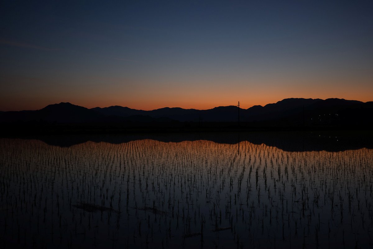 撮影日：2026年6月1日 04:11～05:05 今朝の夜明け 山際は深みのある赤