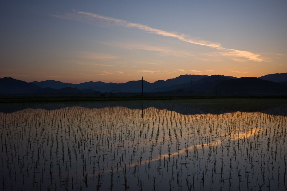撮影日：2026年6月1日 04:11～05:05 今朝の夜明け 山際は深みのある赤
