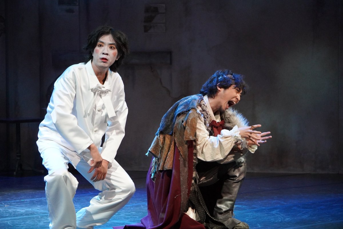 showyan2's tweet photo. 扉座『愚者には見えないラ・マンチャの王様の裸』

昨日無事全公演終了致しました！
ご来場頂いた皆さま本当にありがとうございました😊

Aチームでは息子
Cチームでは道化
楽しかったー！！

#扉座
#愚者ラマ2026
#息子
#道化 https://t.co/oj62tpSgr5