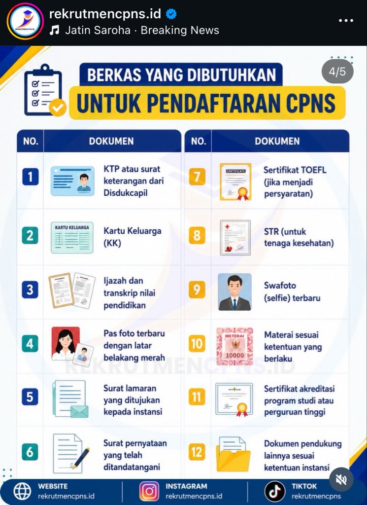cewekpusink's tweet photo. CPNS 2026 SEGERA DIBUKA! DIPROYEKSIKAN BULAN JUNI 2026. https://t.co/2ALWIsCjzm
