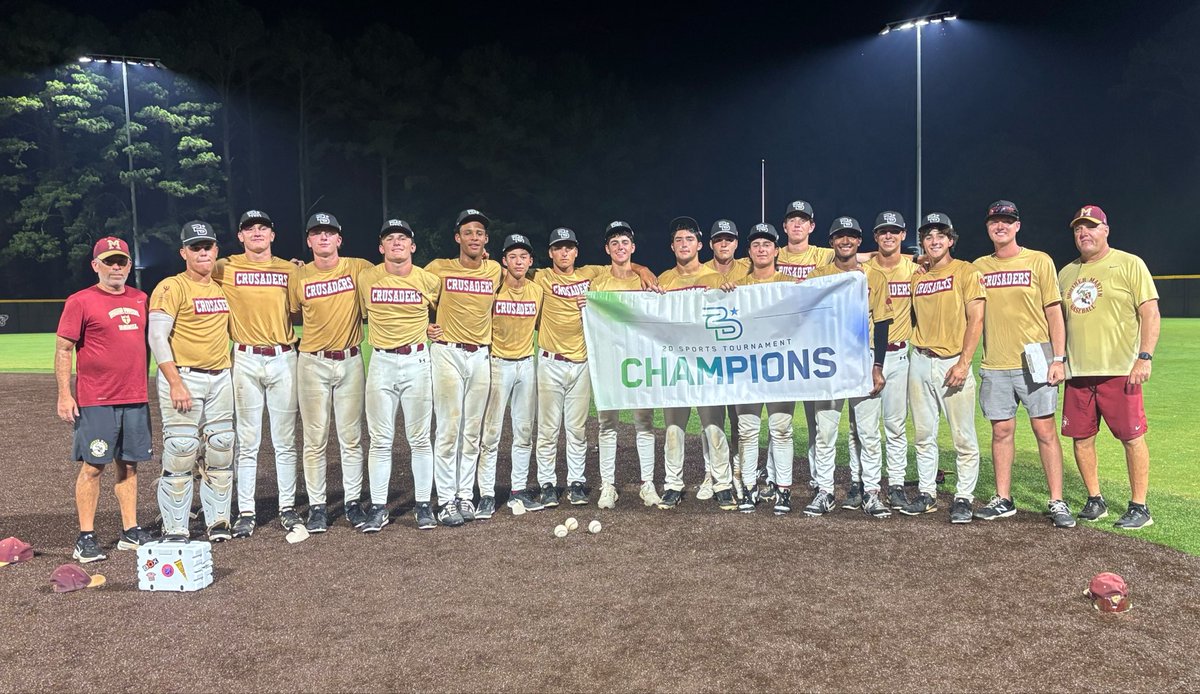 BMHS__baseball's tweet photo. Awesome weekend for the fellas. The guys get their first tournament championship of the summer, going 5-0 on the weekend in the Hub City Classic. GO SADERS! https://t.co/KyKjMjcLHj