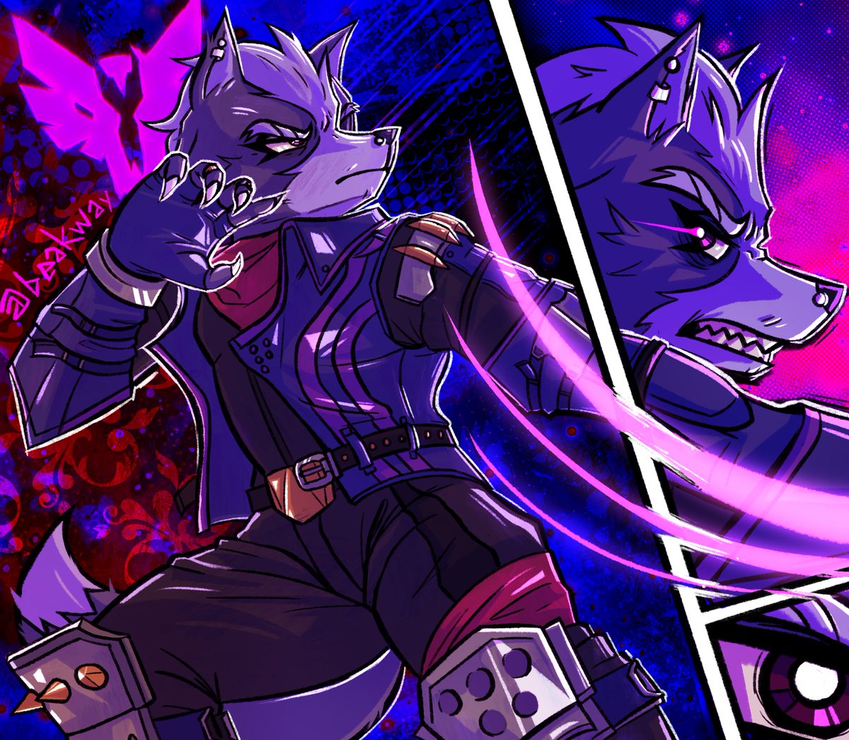 Fridgemasters's tweet photo. Wolf #starfox #starfoxfanart #wolfodonnell #スターフォックス https://t.co/K9UJHTeiTA