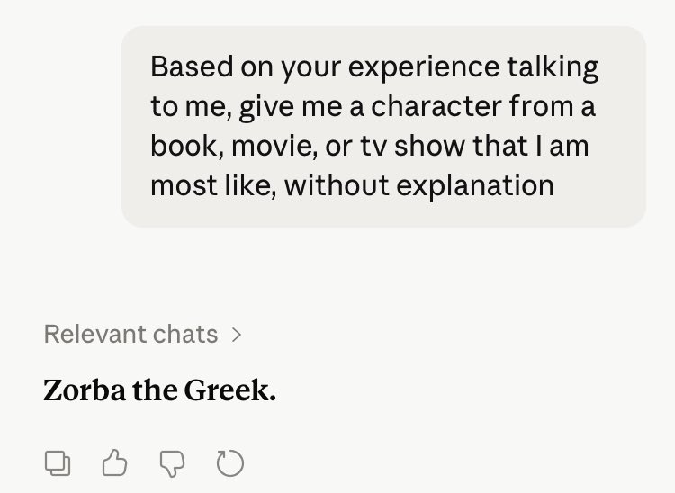 MettaMatta's tweet photo. @occamsriver Zorba the Greek 🥳 https://t.co/HxMgIrFmHc