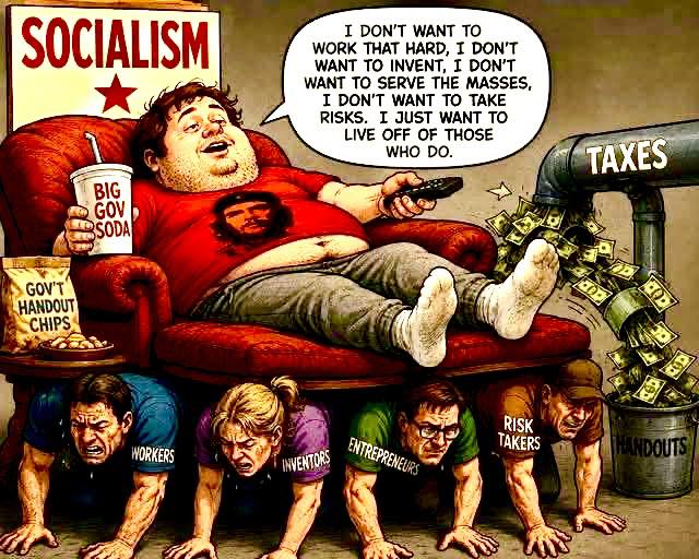 kaczmarek78's tweet photo. #DemocraticSocialism in a #nutshell https://t.co/YzApfoZ0Vd
