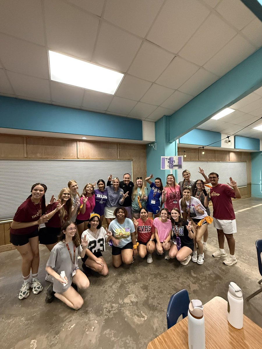 TarletonPrez's tweet photo. No better way to kick off the summer than with 450 Texans at Duck Camp 1! This marks the largest first Duck Camp in @TarletonState history, and it's only the beginning. It's going to be an incredible summer 🏕️🐥💜

#TarletonState #BleedPurple #DuckCamp #WeLoveIt https://t.co/4u5j6dkoFd