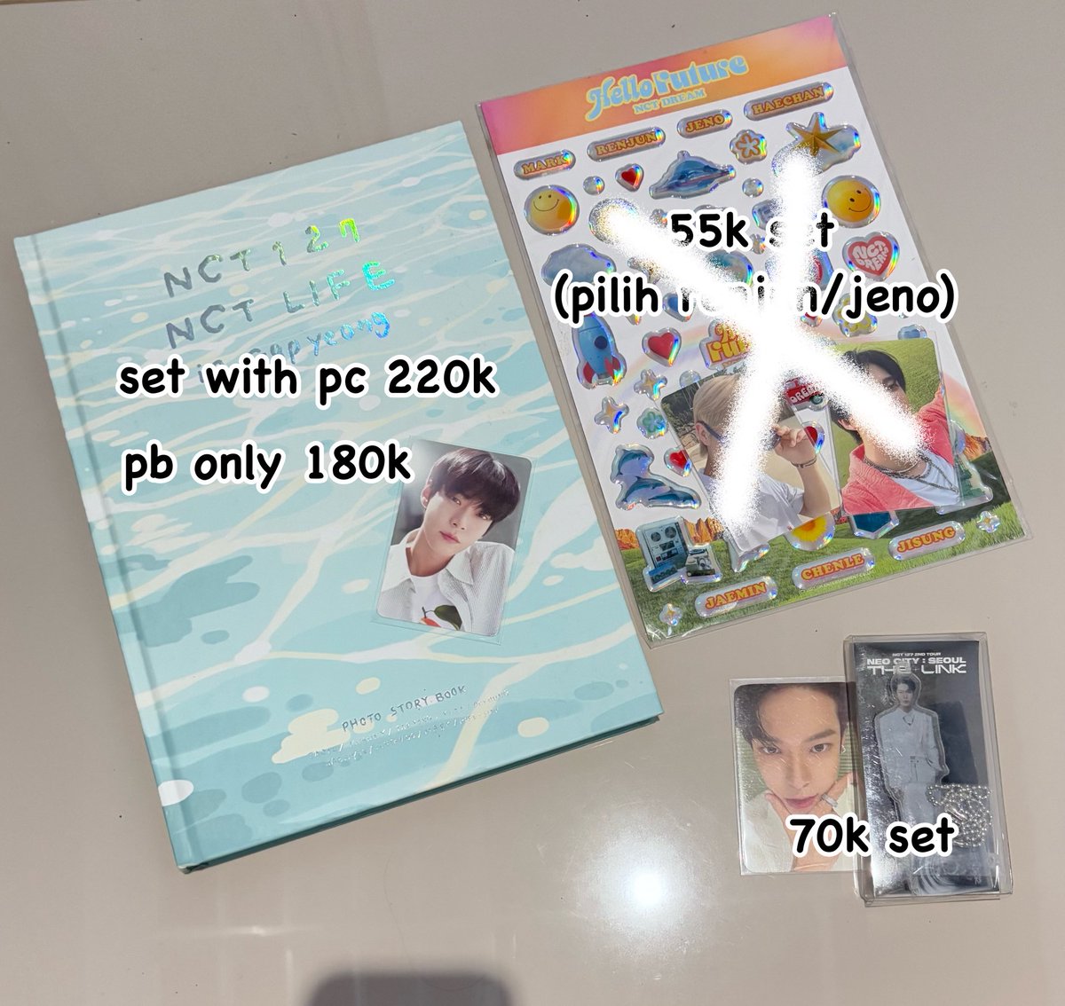 skadoyie's tweet photo. — WTS NCT PHOTOCARD &amp; MERCH

⌗ price exc admin, splitpay ✅
⌗ keep event 6.6 ✅
📍jateng, ina
🚚 ship ww with ina address

🏷 lfb pc pb gapyeong md ar ticket the link smcu photo pack doyoung renjun jeno yangyang yuta taeyong jaehyun jisung chenle #neosell https://t.co/0PWv6JJcBL