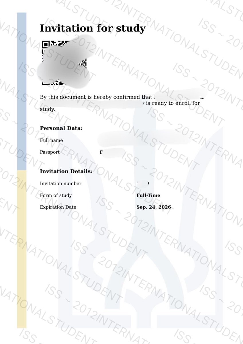 StudyIss's tweet photo. Exciting News!

A study invitation to study 📚in university in Ukraine 🇺🇦 has been officially issued for one of our student 👨‍🎓 from Ecuador 🇪🇨!

Ukraine offers world-class, affordable education in engineering 👷‍♀️, medicine 🏥 , dentistry 🦷 , nursing 🤱, IT👩‍💻, business 👨‍💼,, https://t.co/rsFGI5ymfH