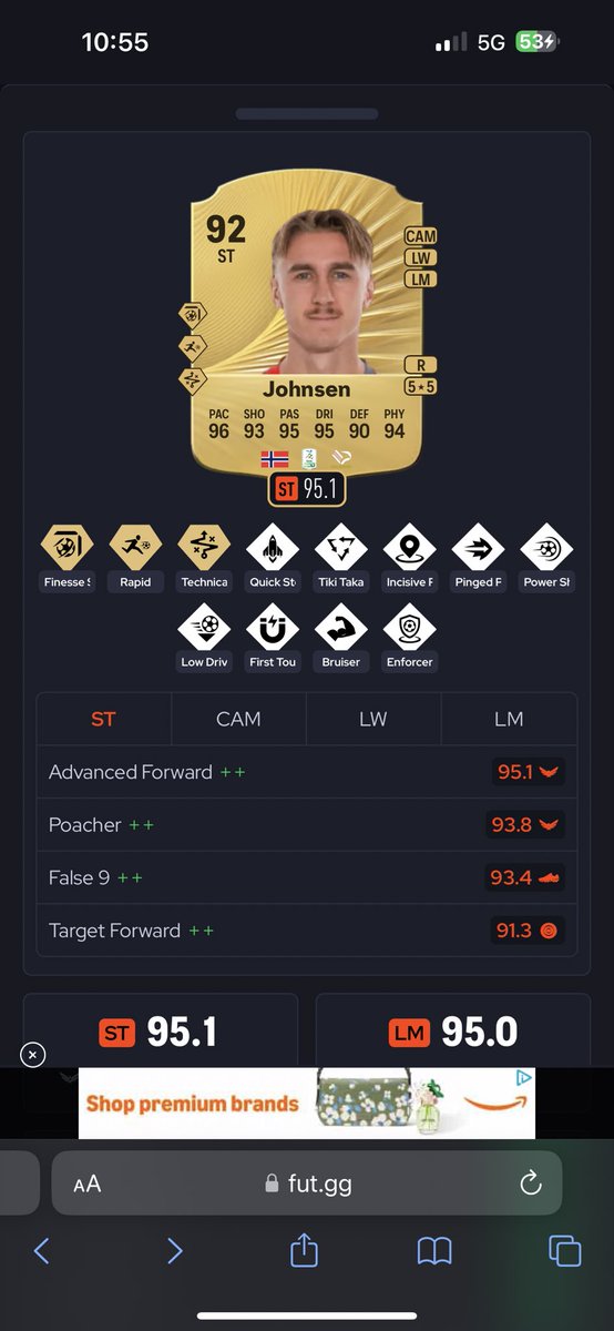 RMAfoul's tweet photo. @mahdiletsgo @QdmAvd @FIFA22_INFO Here’s the meta rating ya wanted to see bro https://t.co/OHcg193sWL