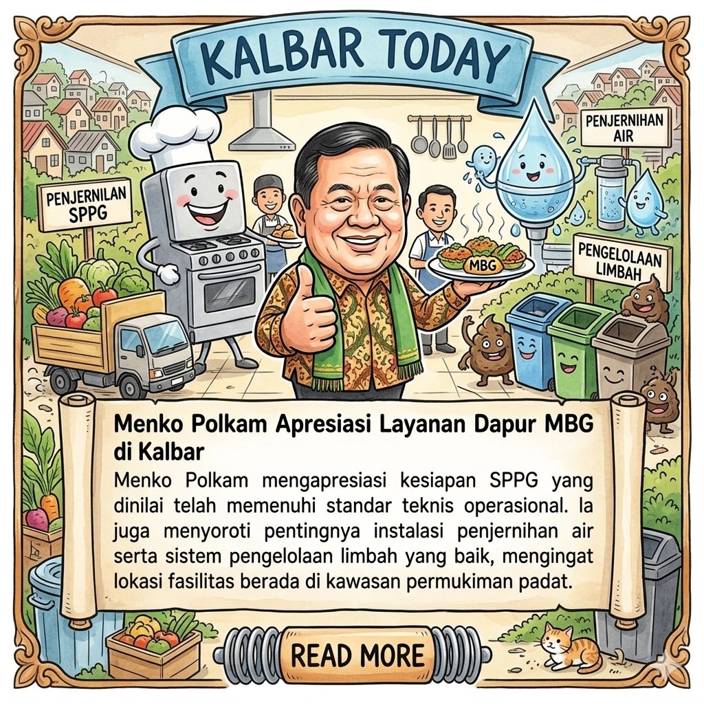 PostureoJinetes's tweet photo. Suka deh liat kesiapan dapur gratisnya pemerintah yang dipikirin sampai ke detail fasilitas penjernih air sama pengolahan limbahnya jadi meskipun lokasinya di pemukiman padat tetep aman dan gak bikin kotor lingkungan sekitar #MBG #Kalbar #IndonesiaEmas https://t.co/PDxEODNang