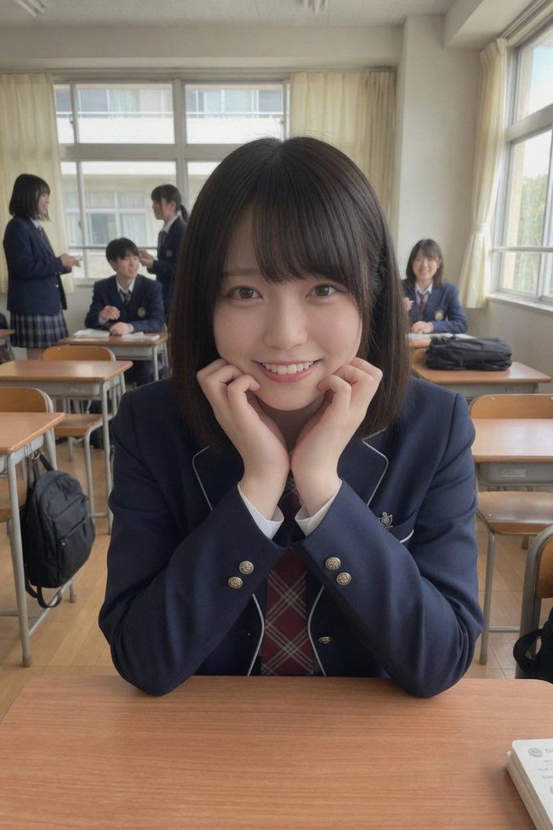 LocalGirlsArc's tweet photo. 葵だよ〜☀️

授業の合間に友達とちょっとおしゃべりしてた🙂
次の授業までまだ少し時間あるのに、気づいたらあっという間だった笑
みんなは休み時間って何して過ごしてる？✨
#JK
#女子高生
#日常
#自撮り
#fyp
#fypシ https://t.co/ZGVtdVvJAm
