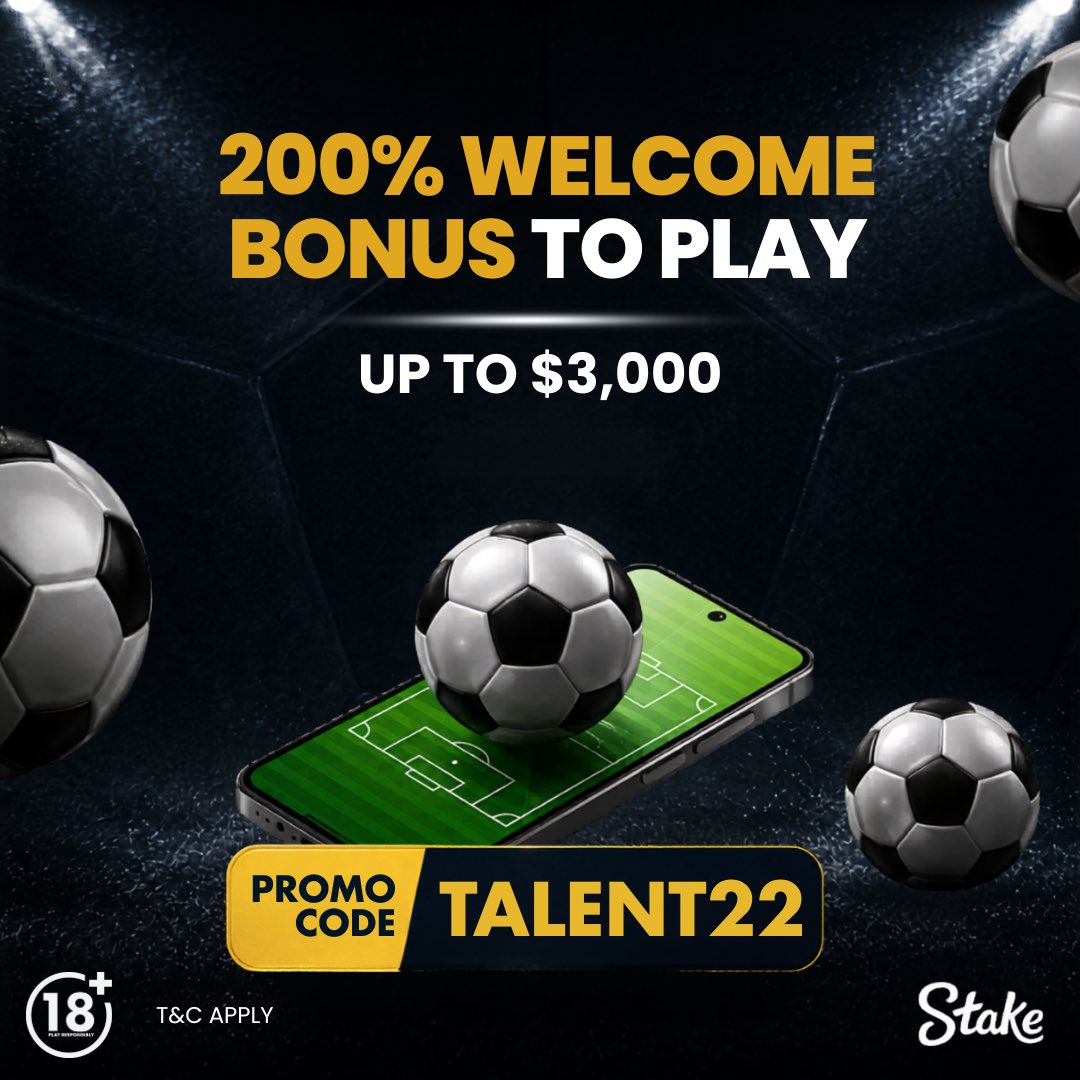 Talented_virtua's tweet photo. 🚨Today’s banker  MAX-BET [ GLOBAL CODE 📶 ] spreadsheet ON Stake

🚨 click here for Code: https://t.co/AGvqaxmzkR

🚨 Promocode: TALENT22

🚨Register via Link: https://t.co/FMMNI9etJG  
register and get 200% to withdraw and stake 

🚨 +18 / 🔞
🚨 Bet responsibly https://t.co/CtWgHnT3Xz
