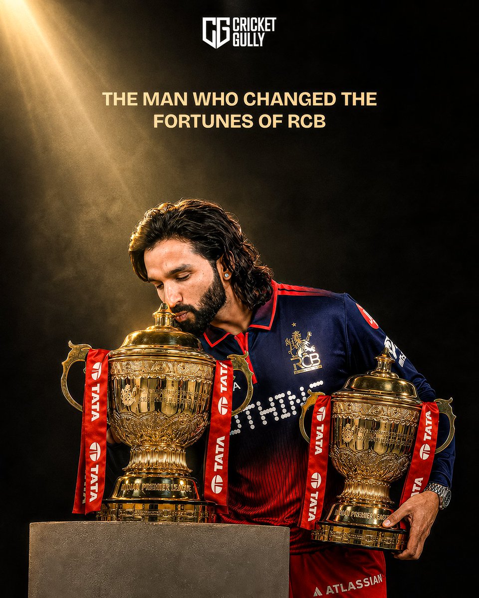 thecricketgully's tweet photo. The man who turned hope into history. ❤️🏆 https://t.co/15wz7R5M8H
