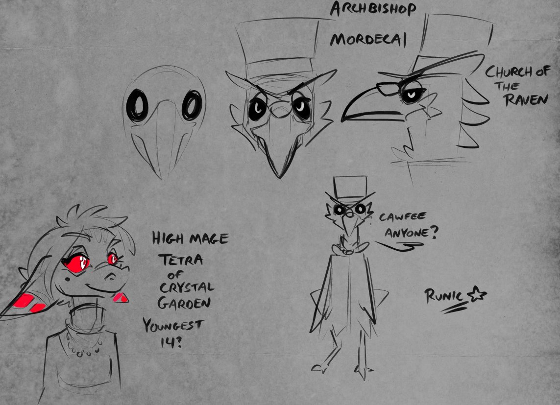 RunicKnight's tweet photo. New charactersssss https://t.co/YRRhAErHMO