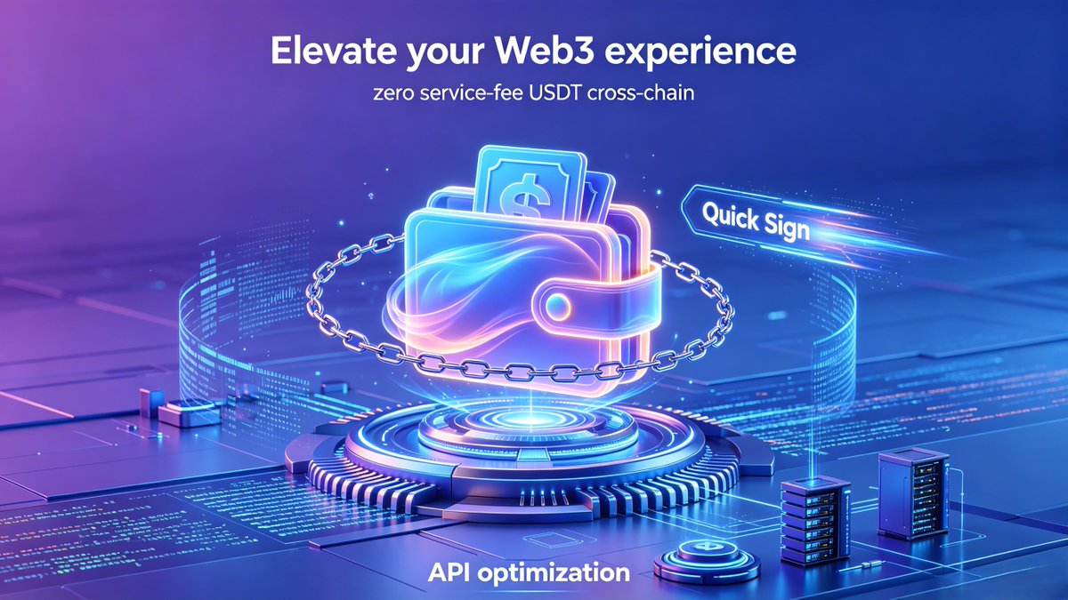 turingwallet's tweet photo. 🚀 Elevate your Web3 experience with TuringWallet 

Enjoy zero service-fee USDT cross-chain transfers between ETH and BNB chains — only network fees required! 

Enable Quick Sign in settings for faster &amp; smoother DApp interactions. https://t.co/XlCVqZfux4