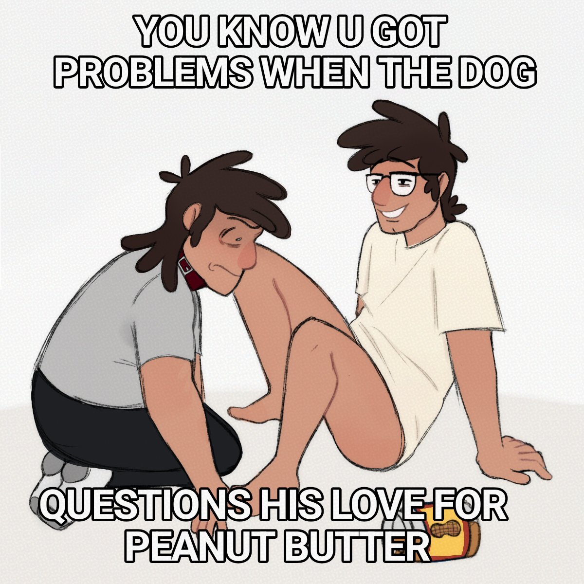 Binomii0101's tweet photo. #stancest "big brother is home and he demands doggy Stanley. It can be a top Stanley even. As a treat" I've brightened the anon day with this drawing, I'm so happy, meow! 😚 https://t.co/rtCnQJrVty