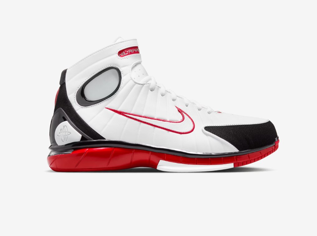 SOLELINKS's tweet photo. Ad: Sizes 11.5-14 only
Nike Air Zoom Huarache 2K4 'White/Varsity Red' 
=> https://t.co/WYW60TmiFu https://t.co/8ABCZvihTA