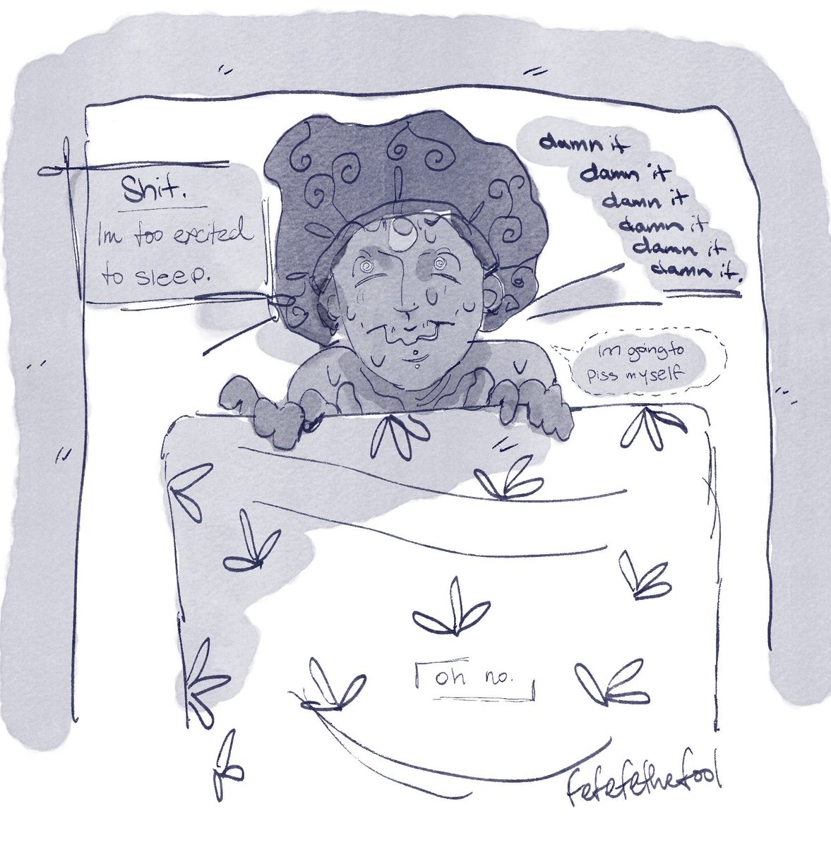 Fefefethefool's tweet photo. I can’t sleep https://t.co/c2puIhXMVd